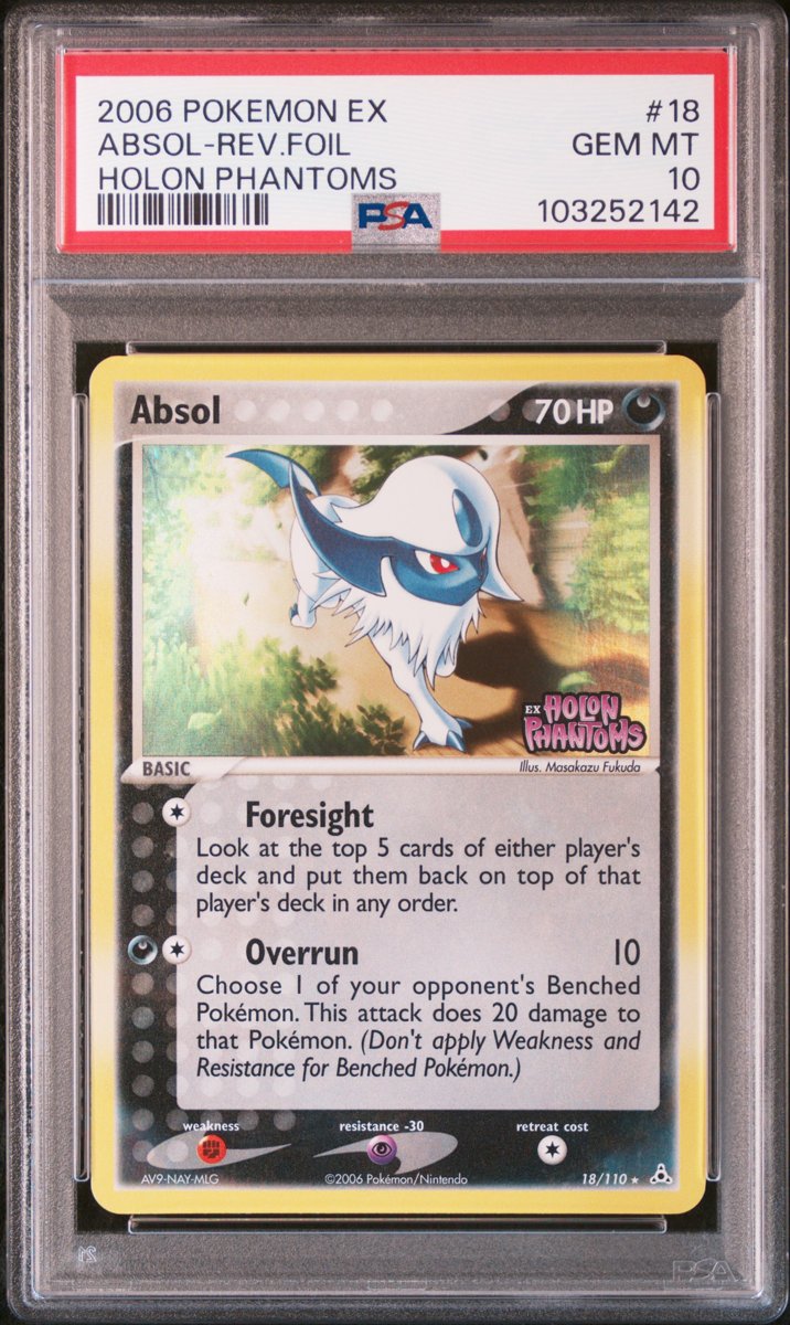 Absol PSA GEM MT 10