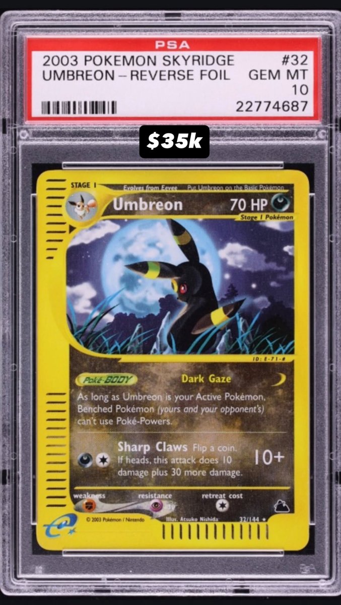 Umbreon PSA GEM MT 10