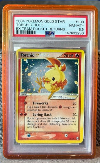 Torchic PSA NM-MT+ 8.5