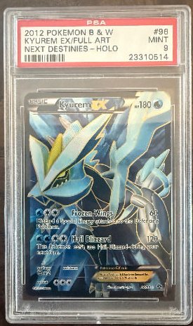 Kyurem EX PSA MINT 9