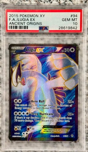 Lugia EX PSA GEM MT 10