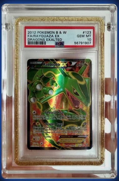 Rayquaza EX PSA GEM MT 10