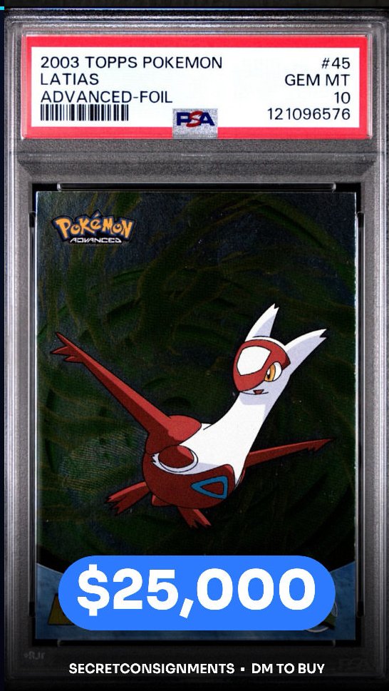 Latias PSA GEM MT 10