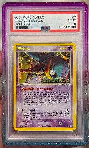Deoxys PSA MINT 9