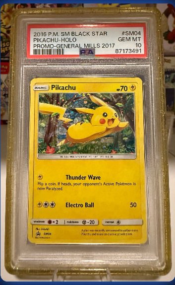 Pikachu PSA GEM MT 10
