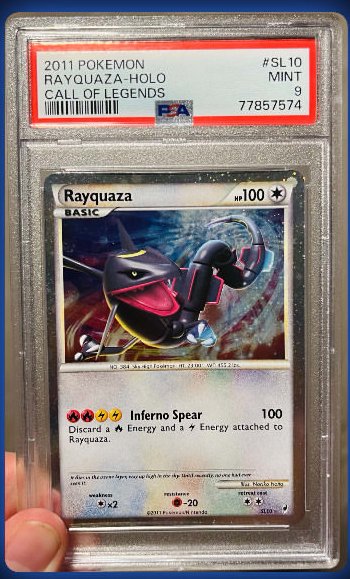 Rayquaza PSA MINT 9