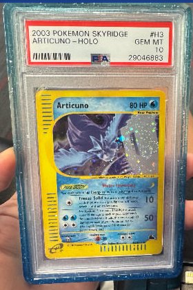 Articuno PSA GEM MT 10