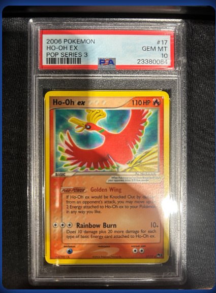 Ho-Oh EX PSA GEM MT 10