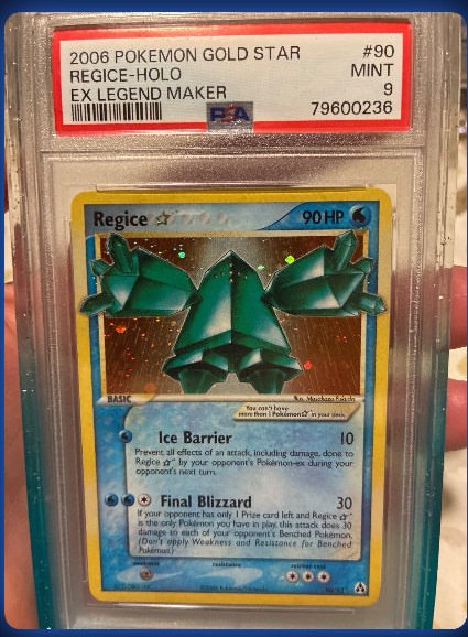 Regice PSA MINT 9