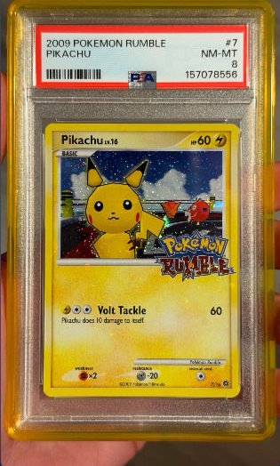 Pikachu PSA NM-MT 8