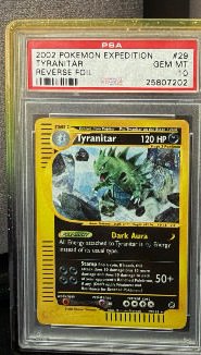 Tyranitar PSA GEM MT 10