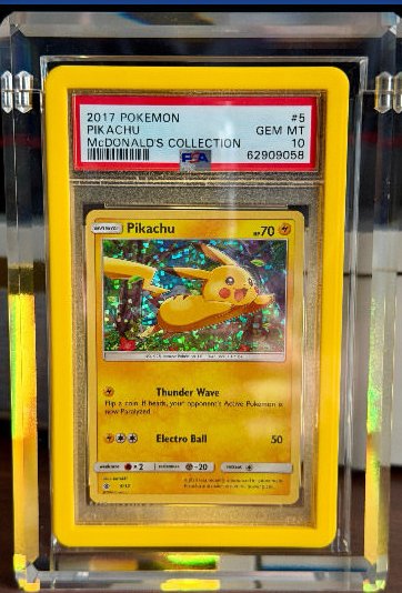Pikachu PSA GEM MT 10