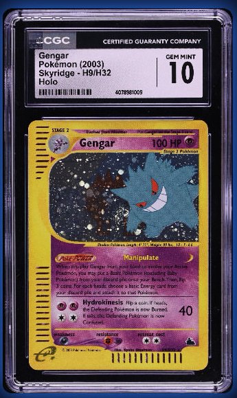Gengar CGC GEM MINT 10