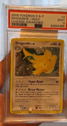 Dragonite PSA MINT 9
