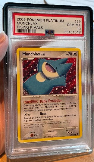 Munchlax PSA GEM MT 10