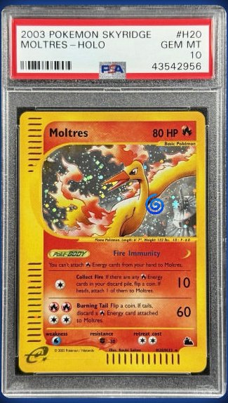 Moltres PSA GEM MT 10