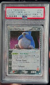 Rocket's Snorlax ex PSA MINT 9