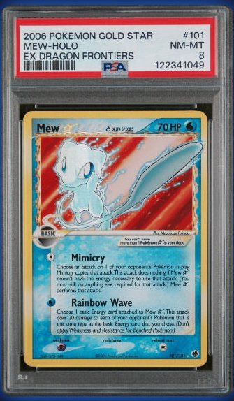 Mew PSA NM-MT 8