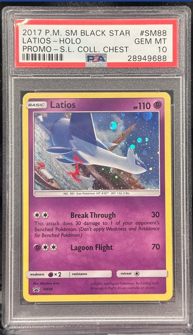 Latios PSA GEM MT 10