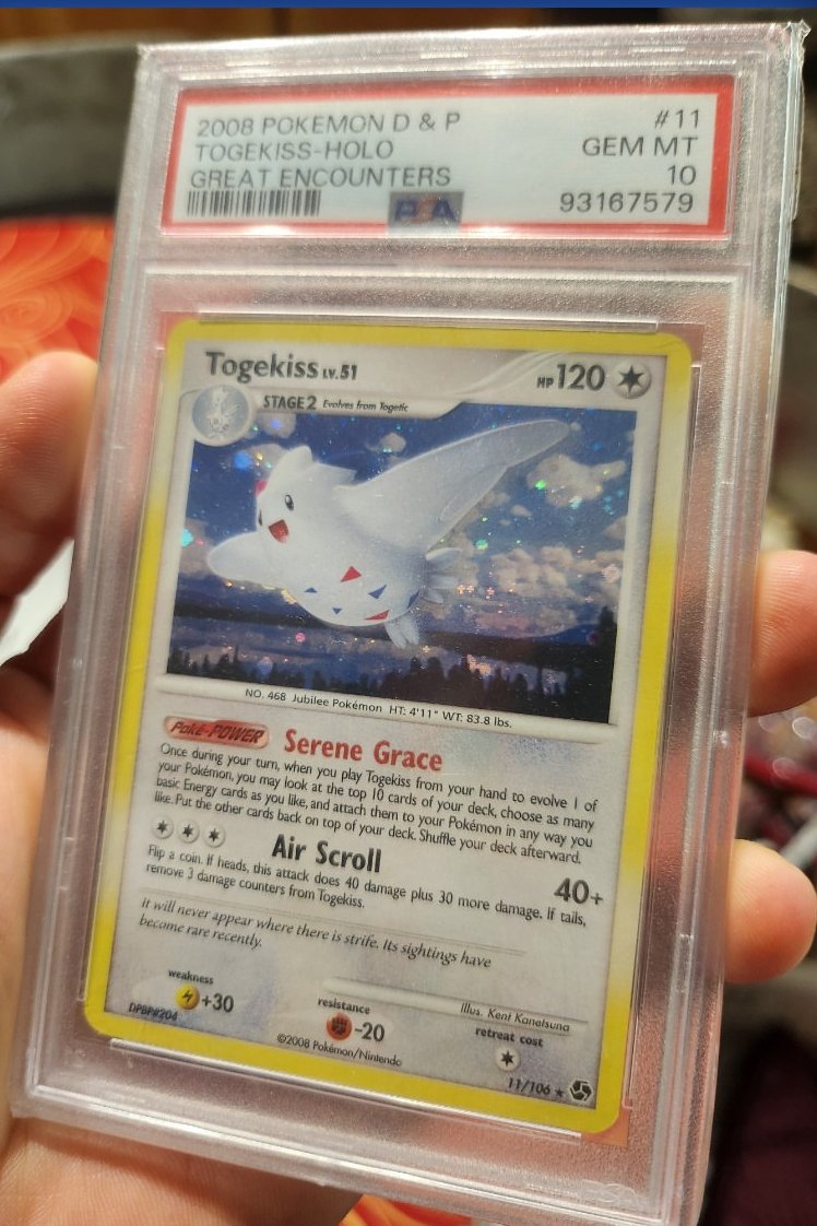 Togekiss PSA GEM MT 10