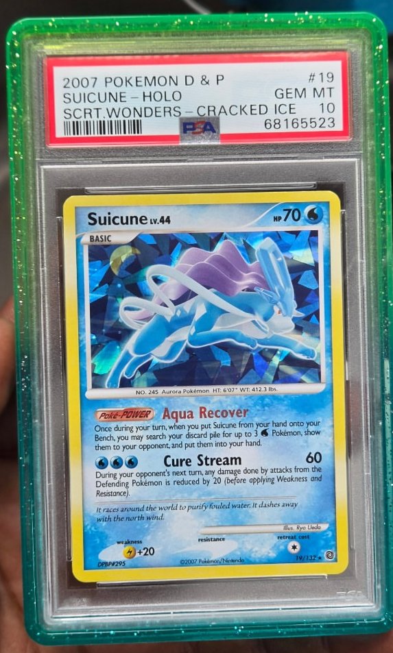 Suicune PSA GEM MT 10
