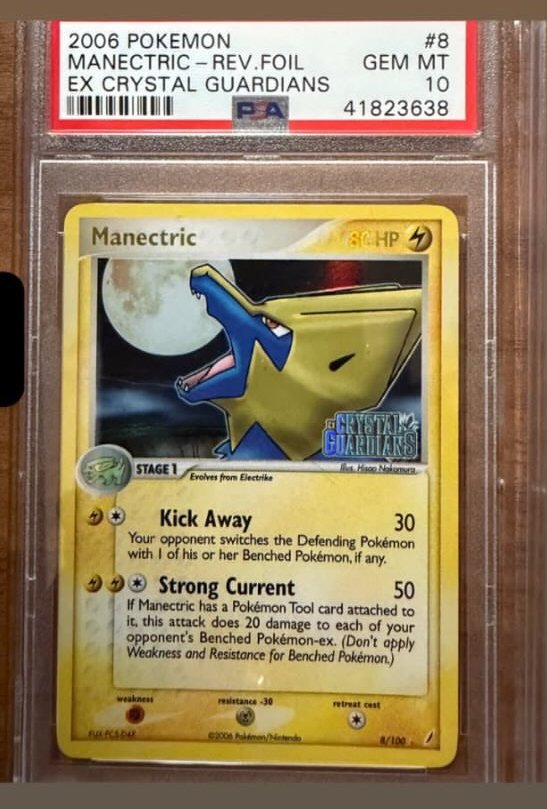 Manectric PSA GEM MT 10