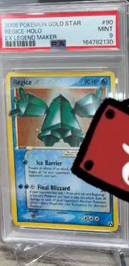 Regice PSA MINT 9