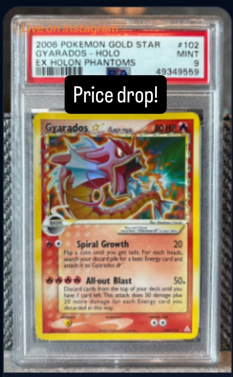 Gyarados PSA MINT 9