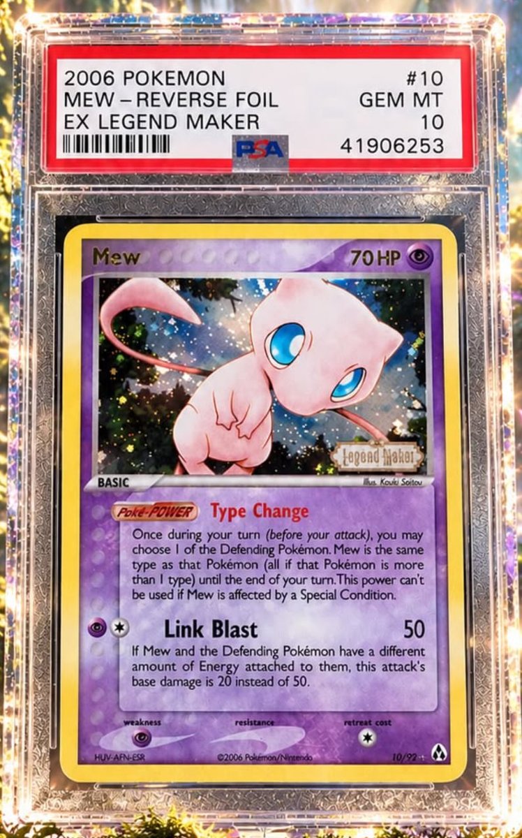 Mew PSA GEM MT 10