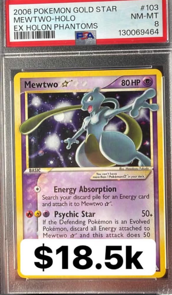 Mewtwo PSA NM-MT 8