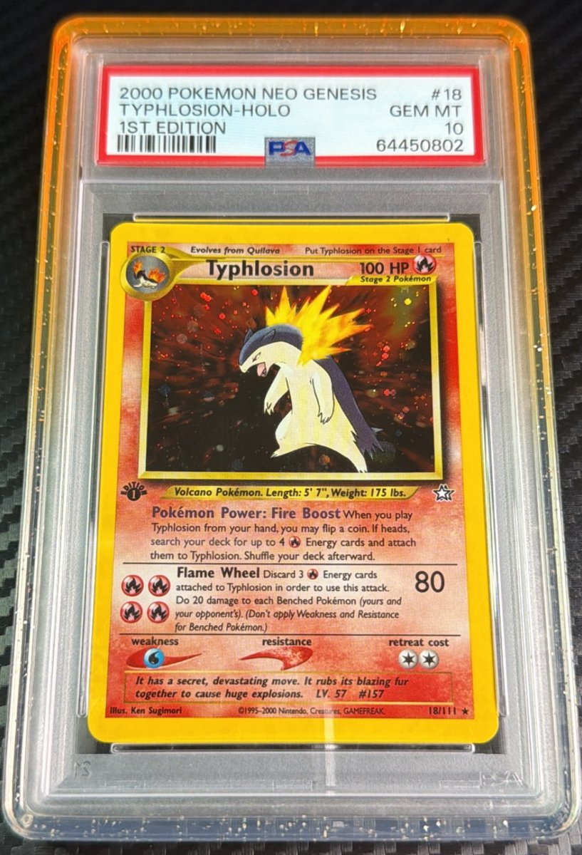 Typhlosion PSA GEM MT 10