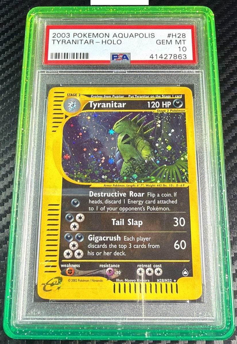 Tyranitar PSA GEM MT 10
