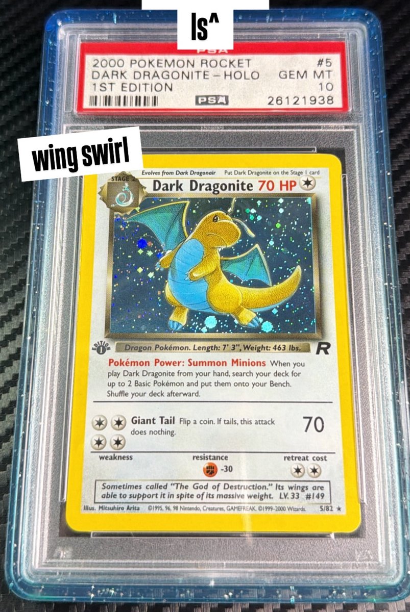 Dark Dragonite PSA GEM MT 10