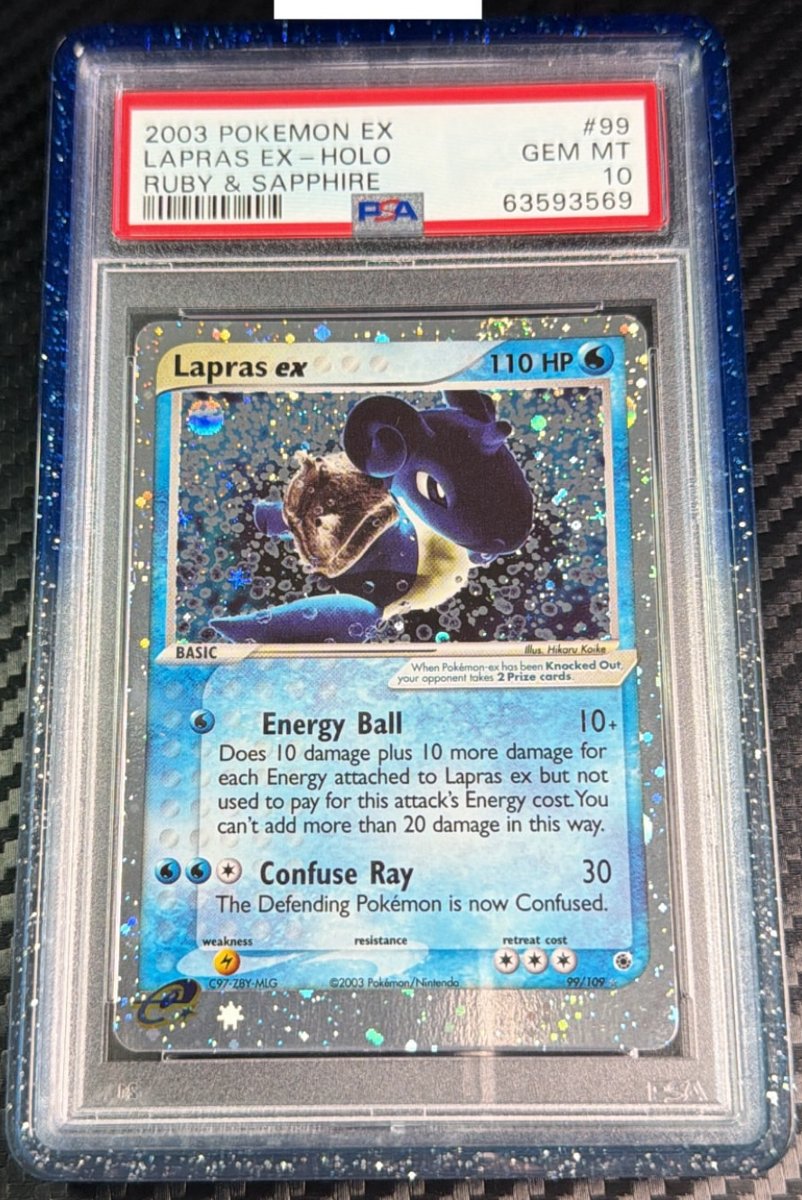 Lapras EX PSA GEM MT 10