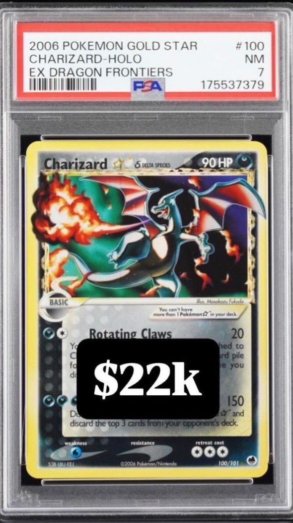 Charizard PSA NM 7