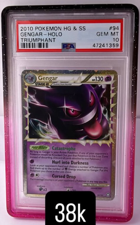 Gengar PSA GEM MT 10