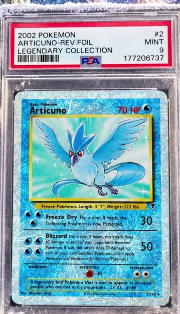 Articuno PSA MINT 9