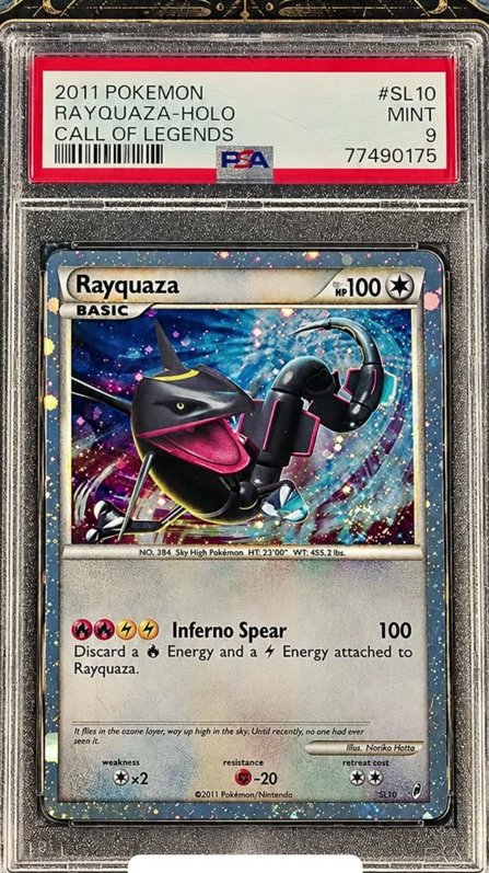Rayquaza PSA MINT 9