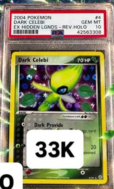 Dark Celebi PSA GEM MT 10