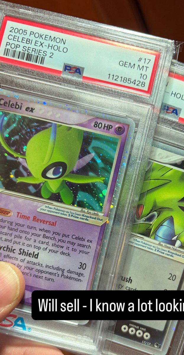 Celebi EX PSA GEM MT 10