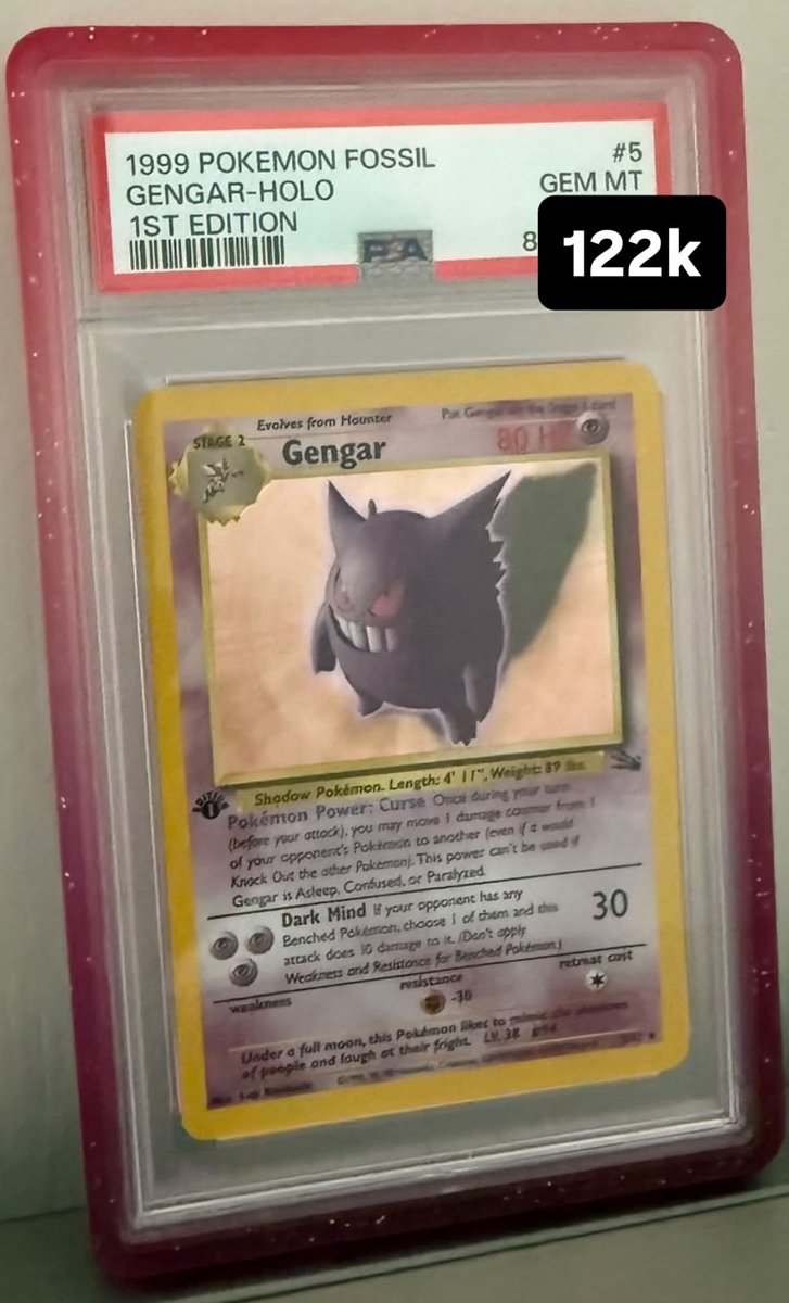 Gengar PSA GEM MT