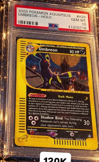 Umbreon PSA GEM MT 10