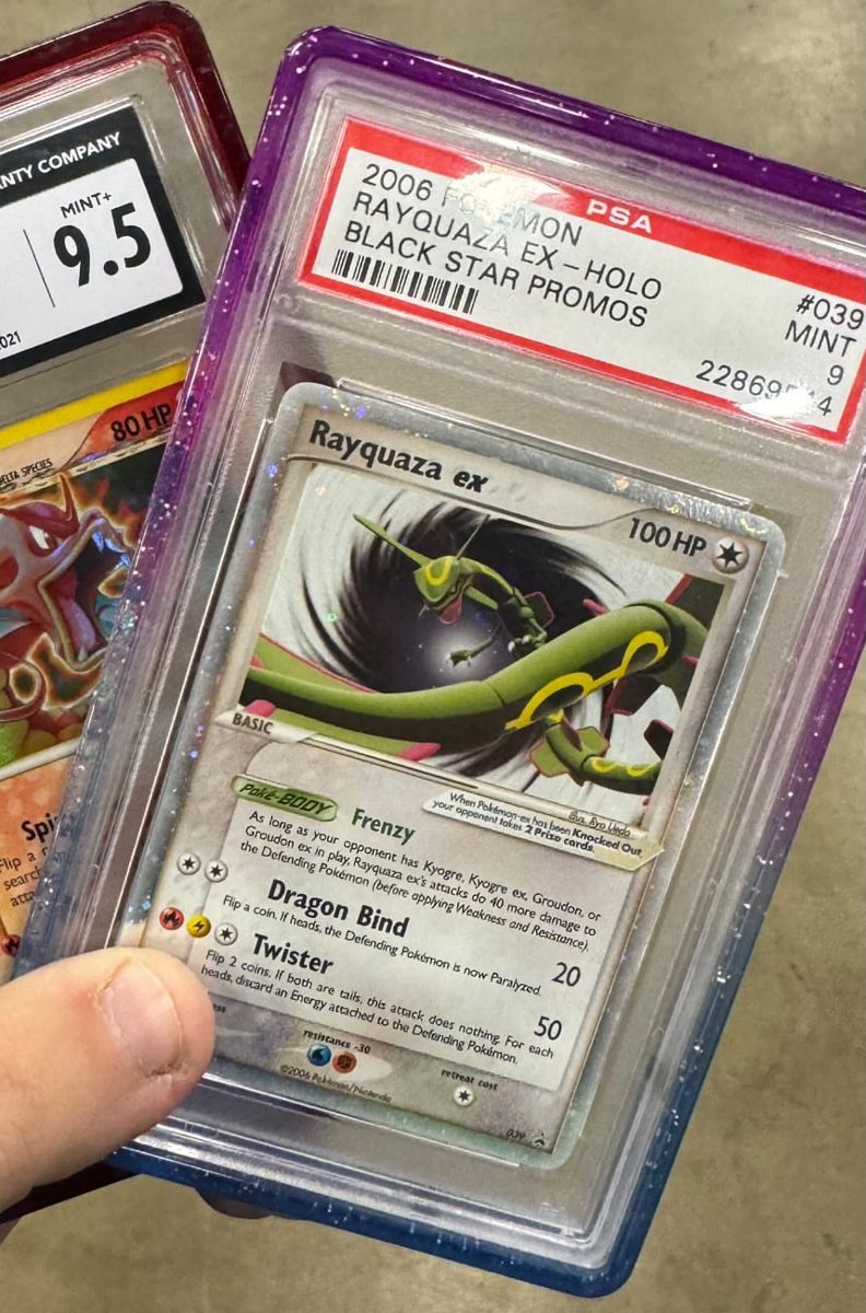 Rayquaza EX PSA MINT 9