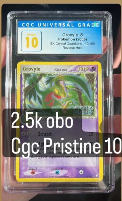 Grovyle δ CGC Pristine 10