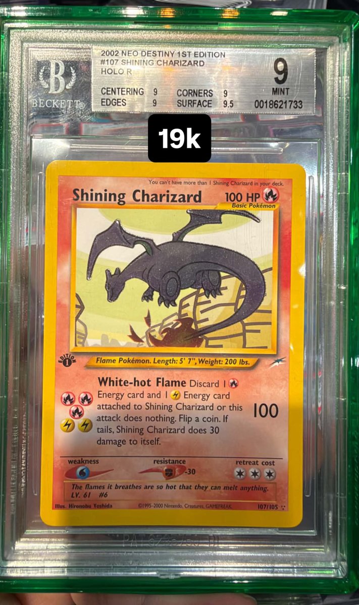 Shining Charizard other 9 MINT