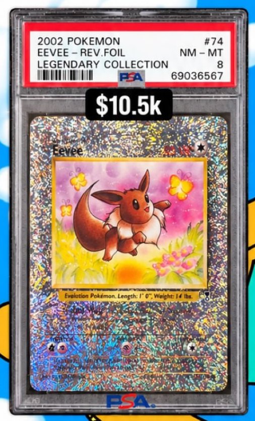 Eevee PSA NM-MT 8