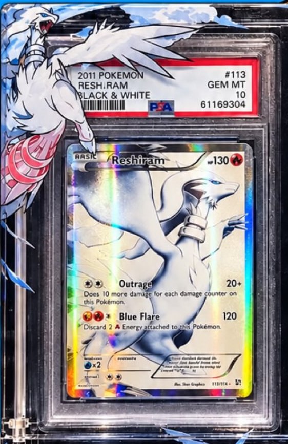 Reshiram PSA GEM MT 10