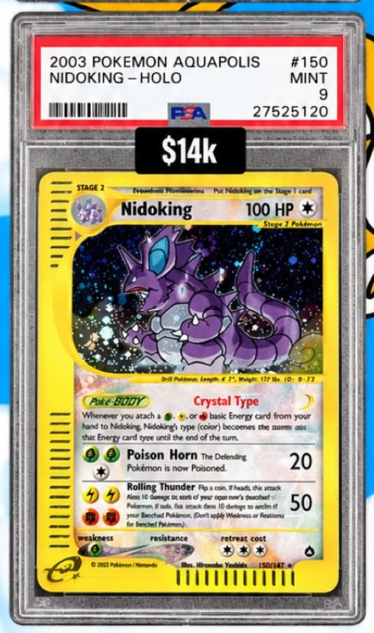 Nidoking PSA MINT 9