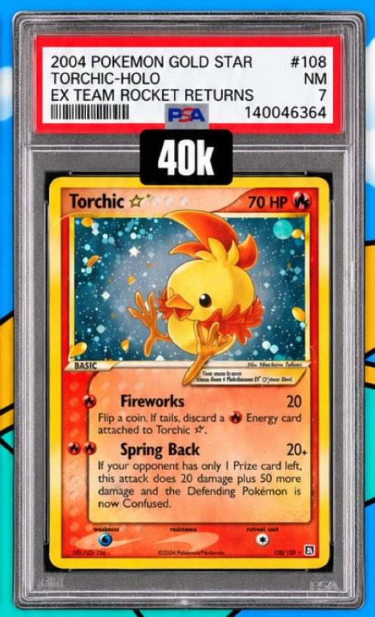 Torchic PSA NM 7