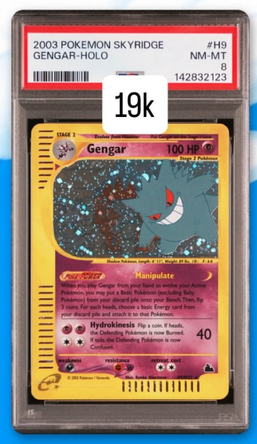 Gengar PSA NM-MT 8
